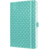 Sigel weekagenda Flair 2026 formaat A5 Aqua Green hardcover