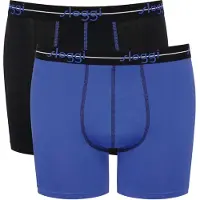 Sloggi Boxershorts blauw / zwart
