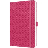 Jolie weekagenda Flair 2026 - formaat A5 - Fuchsia Pink - hardcover - SI-J6105
