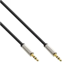 InLine Premium 3,5mm Jack stereo audio slim kabel - 10 meter