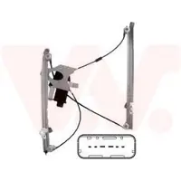 VAN WEZEL RAAMMECHANISME RECHTS VOOR ELEKTRISCH inclusief MOTOR 4-deurs Renault Clio III tot 2005 4332264 Van Wezel voor o.a. RENAULT
