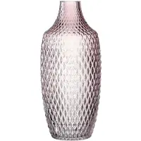 Leonardo Tafelvaas Decoratieve vaas POESIA, reliëflook van glas, handgemaakt, hoogte ca. 30 cm (1 stuk)