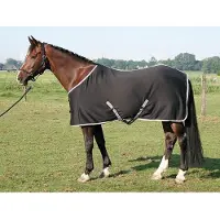 Harry's Horse Harrys Horse Jersey Cooler Deken - Zwart_205 cm