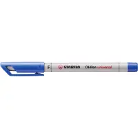 Stabilo OHPen universal 852/41 Overheadmarker Fijn Viltstift 0,7 mm Blauw