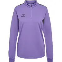 Hummel Sportief sweatshirt 'Authentic' lavendel / zwart