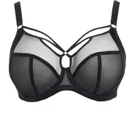 Elomi Niet voorgevormde bh Sachi | Maat: 75I | Kleur: Zwart