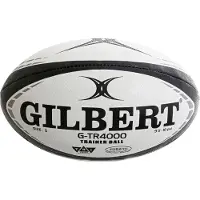 Gilbert Rugbybal Training G-tr4000 Zwart - Maat 4