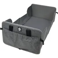 Dooky Traveller - Reisbed - Opvouwbaar - 0-6 maanden - Grijs Melange