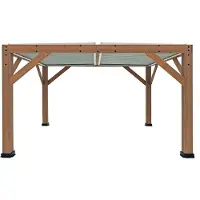 Westmann Cederhouten prieel pergola met lamellendak karl 396x335 cm