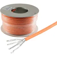 S-Conn S/CONN 08-81031007, 100 meter, Cat7, S/FTP (S-STP), oranje