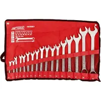 AWTOOLS Spanner, AW KLUCZ KOMPLET PŁASKO-OCZKOWE 17szt. /8mm-32mm/ MATOWE (32 mm)