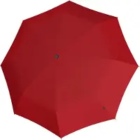 Knirps Paraplu 'Duomatic A.200' bloedrood / zwart