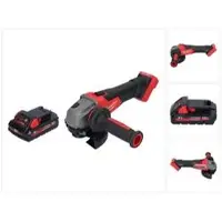 Milwaukee M18 FSAG125X-301 Snoerloze haakse slijper 18 V 125 mm borstelloos + 1x oplaadbare accu 3.0 Ah - zonder lader