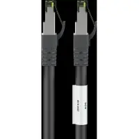 Goobay S/FTP Cat 8.1 - 20 meter - Zwart -
