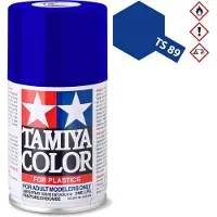 Tamiya Kunststofffarbspray TS-89 pe blau