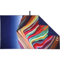 Lifeventure Trek Towel in Gerecycled SoftFibre, Regenboog