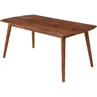 Wohnling Eettafel sheeshamhout 120 cm breed