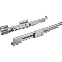 Hettich Actro ladegeleider, 40 kg, voor zijwanddikte 18 mm, 550 mm