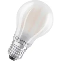 Ledvance LED Filament Lamp A60 E27 - 4W 470lm 4000K 230V - Mat Glas - Ø60mm - Geschikt voor kantoor, vergaderruimte, leeslamp