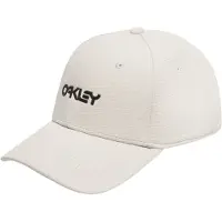 Oakley Apparel Pet Men 6 Panel Stretch Metallic Mist/Black (L/XL)
