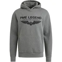PME Legend Sweatshirt 'Hoodie with logo' grijs