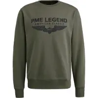 PME Legend Sweatshirt 'Sweatshirt with logo' donkergroen