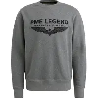 PME Legend Sweatshirt 'Sweatshirt with logo' grijs
