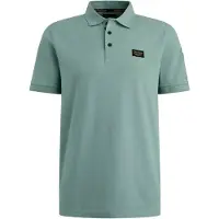 PME Legend Poloshirt Trackway Cameo Blauw | Lichtblauw | Maat XL