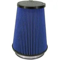 Airaid 10-14 Ford Mustang Shelby 5.4L Supercharged Direct Replacement Filter - Dry / Blue Media