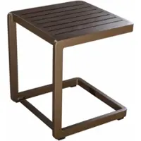 Yoi Bijzettafel Hokan Bronze Brons 40 x 40 cm