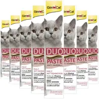 GimCat 8x Anti-Hairball Duo-Paste Kip & Mout 50 gr