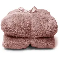Unique living Plaid Teddy Old Pink Oudroze