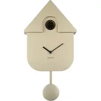 Karlsson Klok Modern Cuckoo ABS Metallic Gold