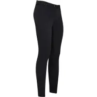 Euro-Star Rijbroek Esequitation Queen Diamond Full Grip Zwart
