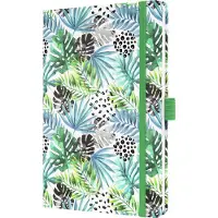 Sigel weekagenda Beauty 2026 - formaat A5 - Green Jungle Fever - hardcover - SI-J6355