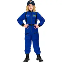 Widmann Astronauten kostuum blauw