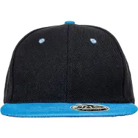 Result Bronx Original Flat Peak Snapback Dual Colour Cap | Maat: Één maat