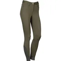 Harry's Horse Rijbroek Redwood Full Grip D44 Legergroen