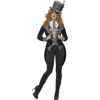 Smiffys Griezelige Mat Hatter pak voor dames