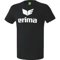Erima Promo T-Shirt Heren - Zwart / Wit | Maat: XL