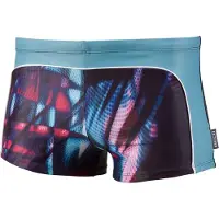 Beco zwemboxer, UV SPF50+, gevoerd, multi color/zwart, maat 8