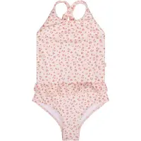 Swim Essentials badpak met panterprint roze Meisjes Polyester Panterprint - maat 110/116