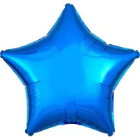 Amscan 9914070, Speelgoed ballon, Folie, Blauw, 5 stuk(s)