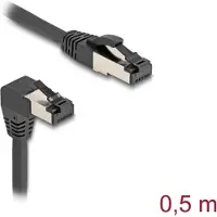 DeLOCK 80393 netwerkkabel Zwart 0,5 m Cat8.1 S/FTP (S-STP)