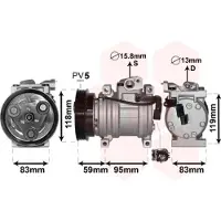 VAN WEZEL 8300K200 Aircopomp