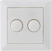 EcoDim Eco-Dim Duo dimmerknop Wit (RAL 9010)