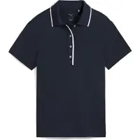 Puma CLOUDSPUN Bridges golfpolo met korte mouwen voor Dames, Blauw, Maat XS