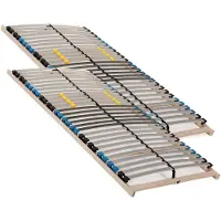 Sleepneo lattenbodem 200x200 - beukenhouten - 7 zones - - bedbodem