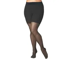 Falke Beauty Plus eenkleurig materiaal half ondoorzichtig 50 DEN panty dames grijs - maat A SHORT