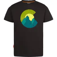 TROLLKIDS Halsafjord T-shirt Met Korte Mouwen Zwart 164 cm Kinderen